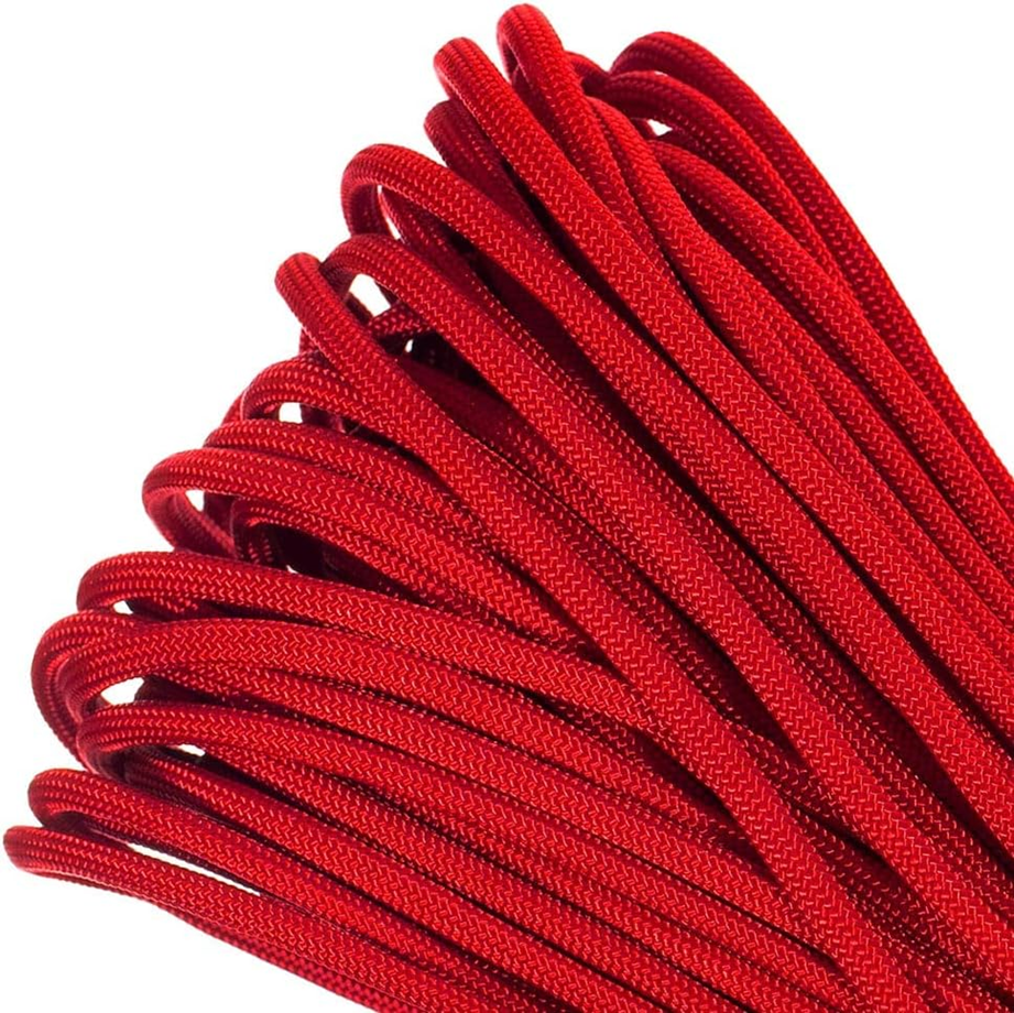 Cordon trenzado rojo