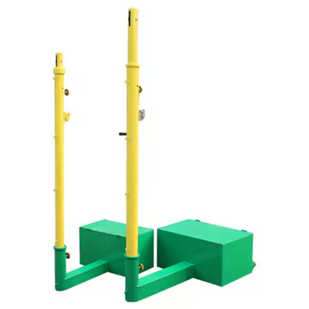 Sistema ajustable de voleibol- Badminton (fierro tubo ajustable, 76mm*2m)