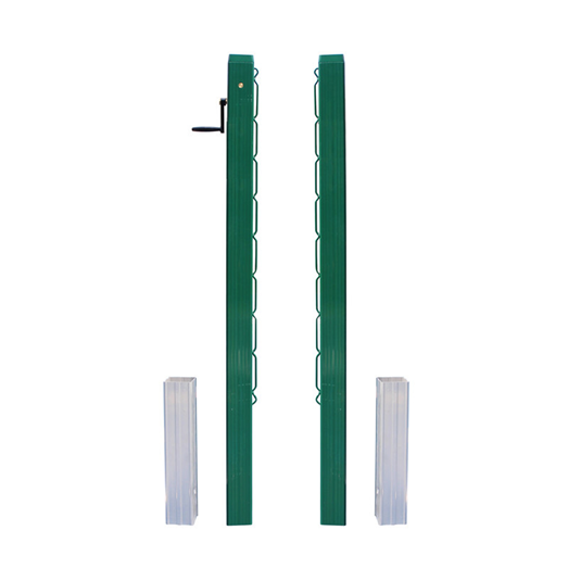 Poste de tenis aluminio con base competición
