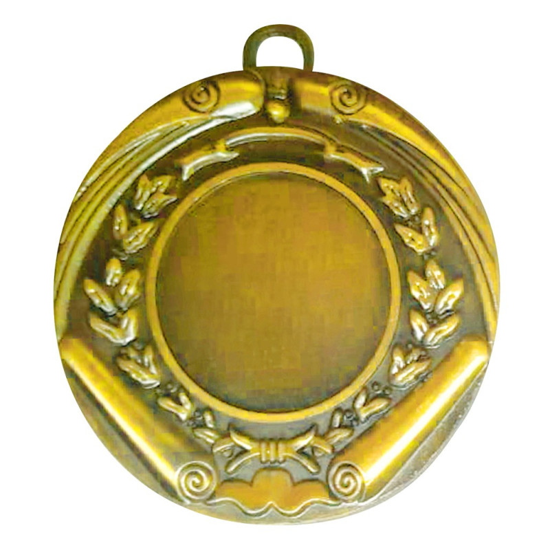 Medallas pergamino oro 50mm