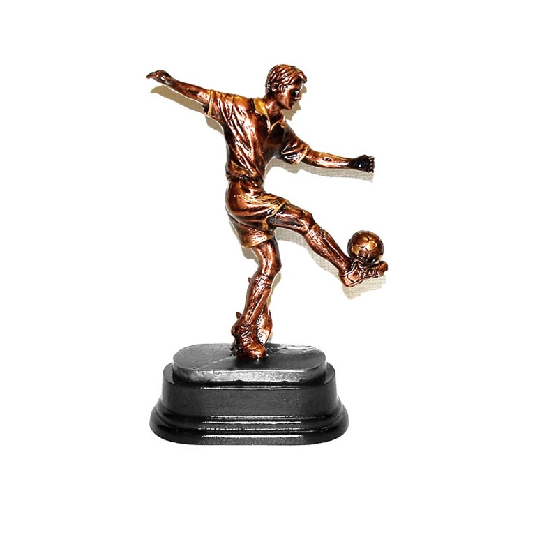 Trofeo jugador e futbol