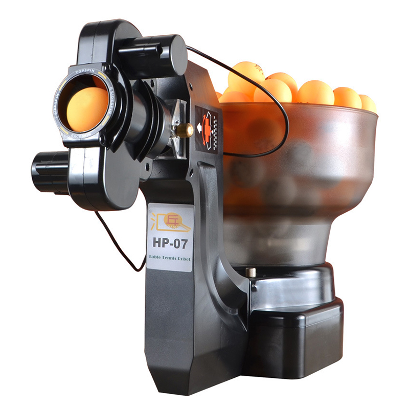 Robot de tenis de mesa (lanzas pelotas) (negro)