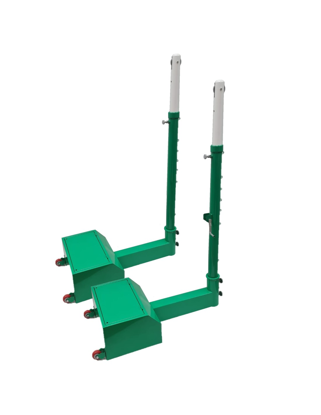 Set Parantes de Voleibol, Badminton (Parantes movibles con ruedas d)