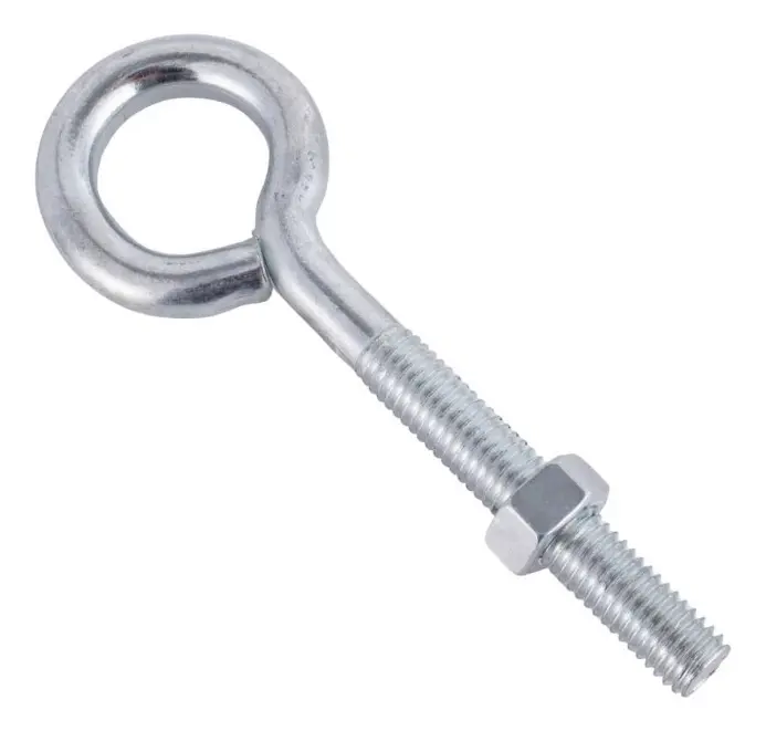 Cáncamo Ojo De 1/2 Zincado Con Tuerca